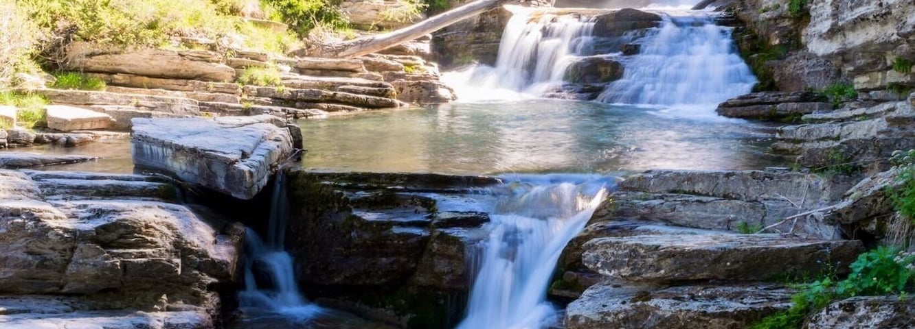 Cascade dans les hauteurs de colmars les alpes #waterfall #waterb#nature #photographie