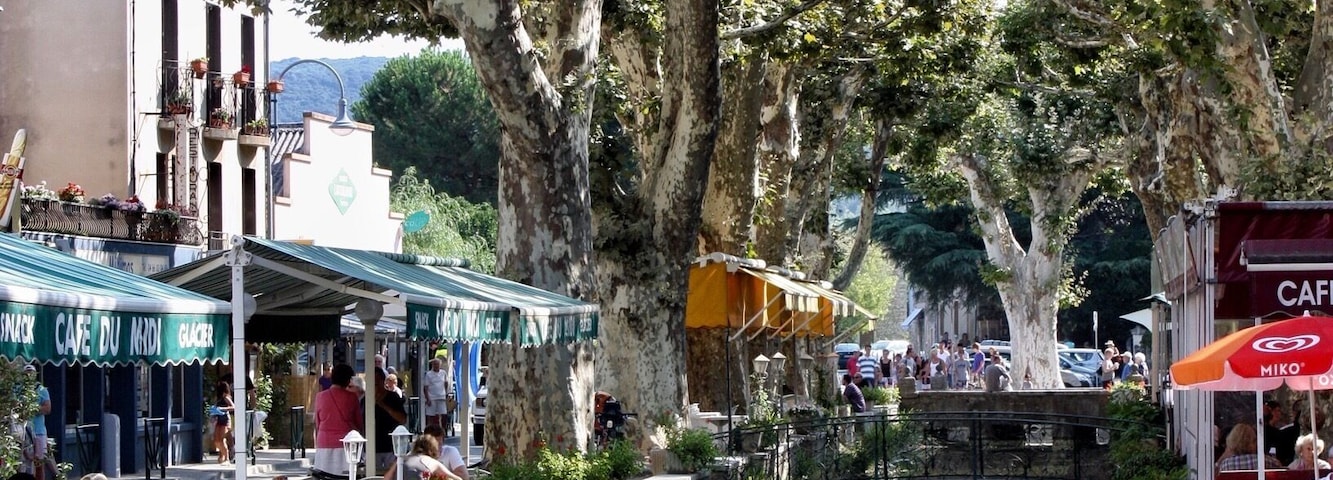 Nice village near Uzés.