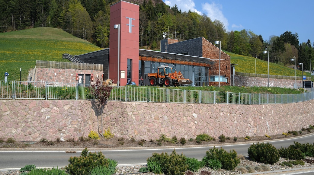 Feuerwehrhaus in Vöran.