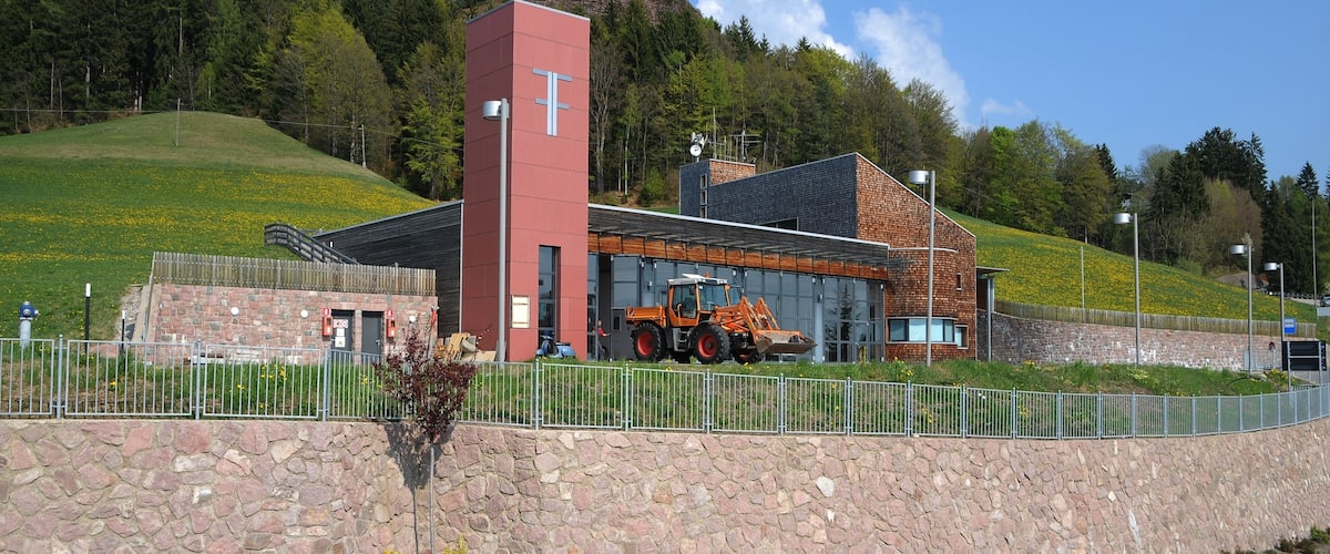 Feuerwehrhaus in Vöran.