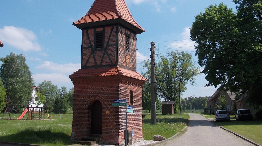 Bell tower ("school bell") in Uthausen (Kemberg, Wittenberg district, Saxony-Anhalt)