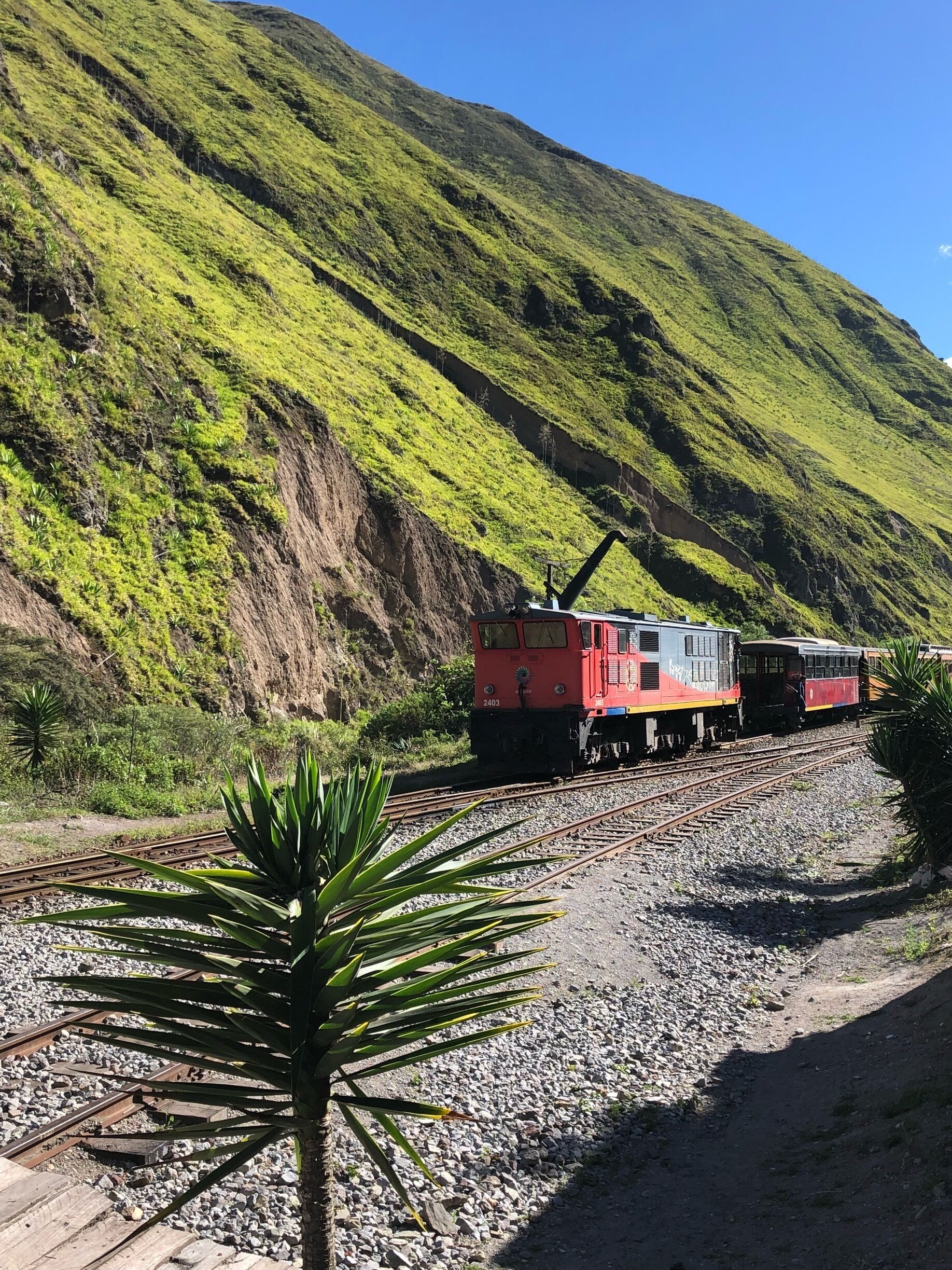 One of the stops for Devil’s Nose train ride 