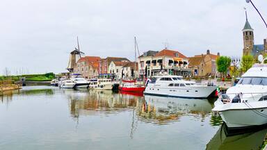Willemstad Marina, Willemstad, Noord-Brabant Province, Holland, Netherlands, Europe