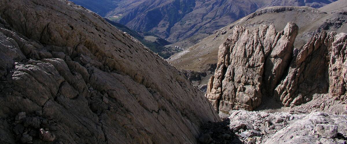 Vallon de Fouillouse vu depuis le Parrias Coupa (Saint-Paul-sur-Uabye)