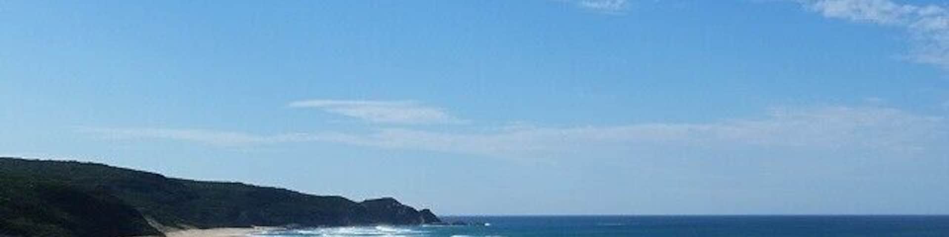A stella bluebird day at Johanna Beach campground lookout!
The best thing? You can camp in the parks campground so you are only a short walk on a sandy track away from the beach!
The Great Ocean Road has so many adventures and now is the perfect time to go while the weather is nice and its quietened down after holidays.
For more tips from a local on how to see the GOR check out my blog post http://www.seesomethingnew.com.au/australia/victoria/a-locals-guide-to-the-great-ocean-road-drive