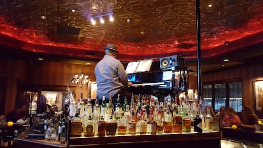 Love hanging out in the piano bar...food is outstanding... live entertainment most nights.