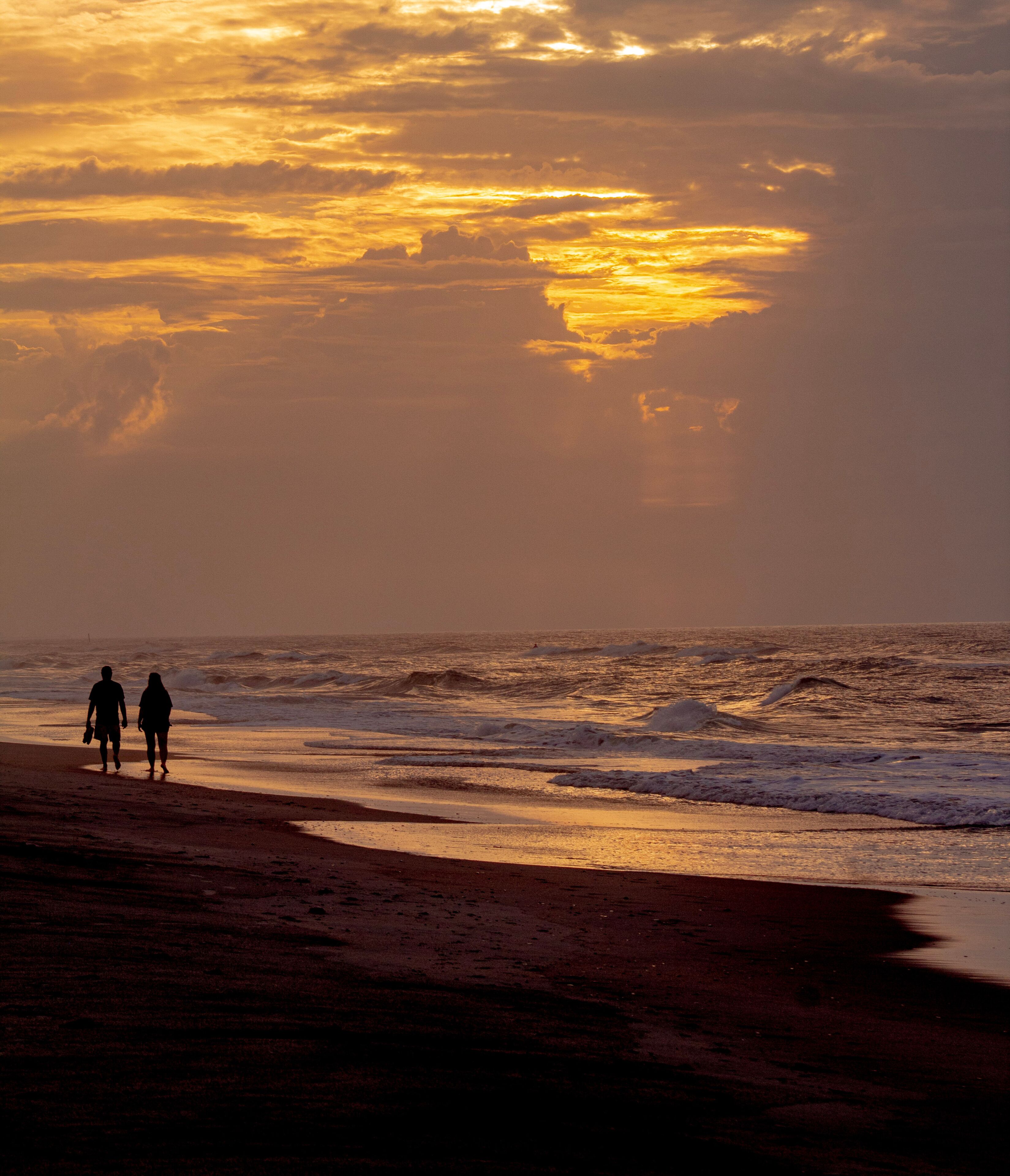 sunrise on the beach