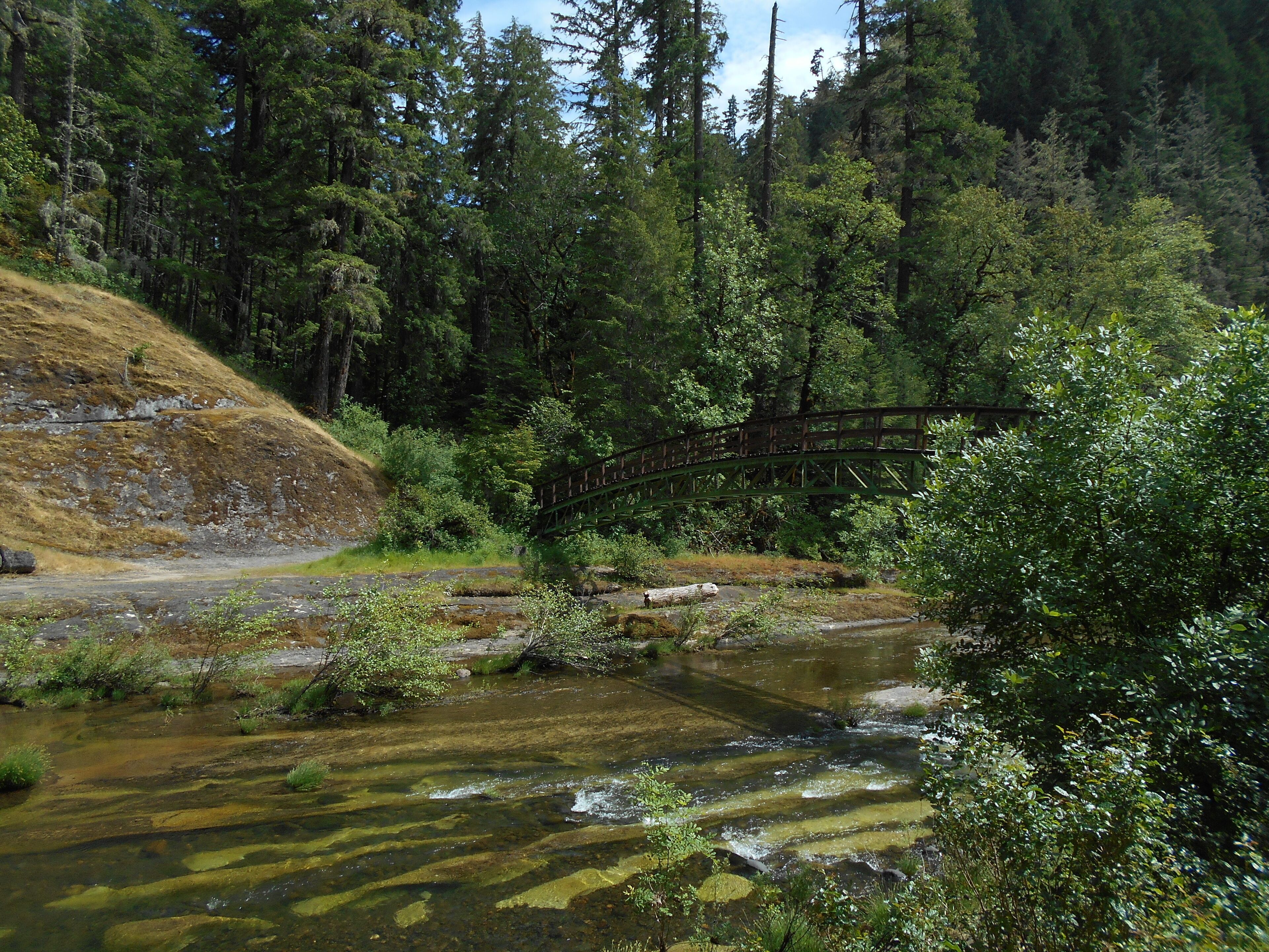 Hiking to Wolf Creek Falls, Oregon