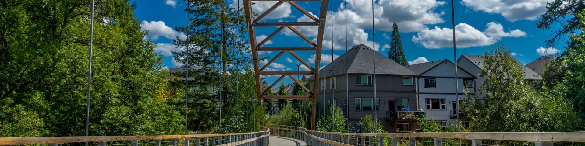 Orenco Woods Nature Park Bridge, Hillsboro, Oregon