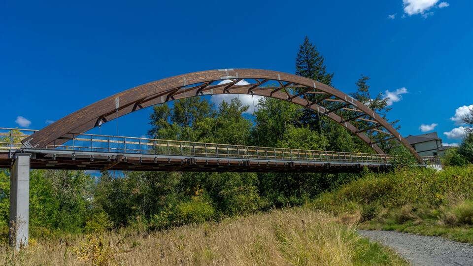Orenco Woods Nature Park Bridge, Hillsboro, Oregon