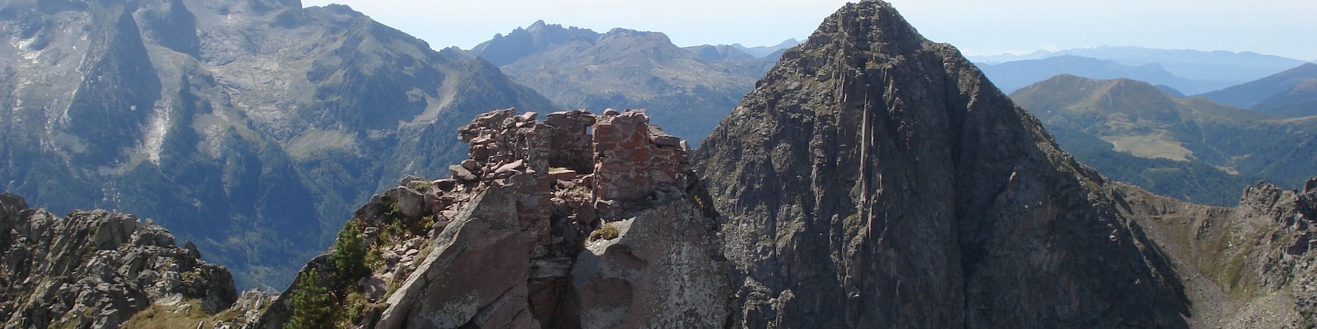 il cauriol visto dal cardinal ,sullo sfondo cima d'asta
