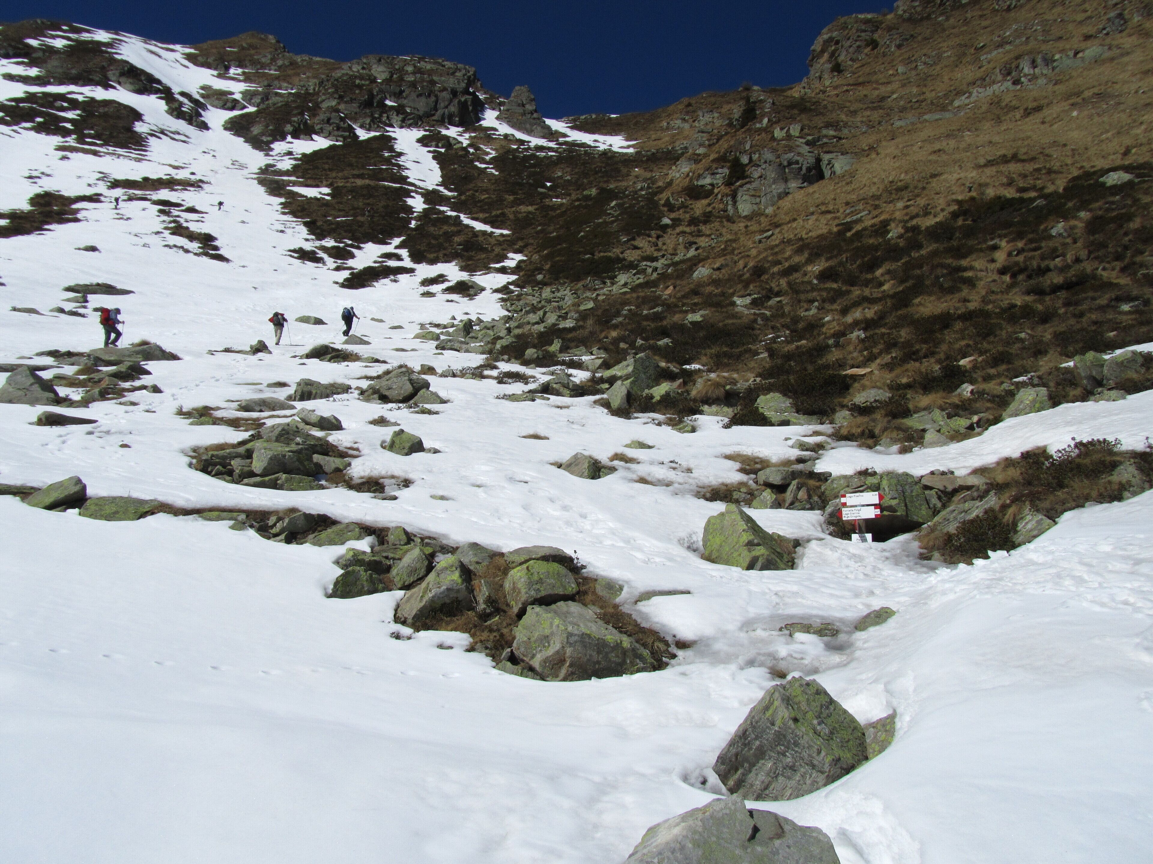 Alpe Pisorno sentiero CAI-SAT E347