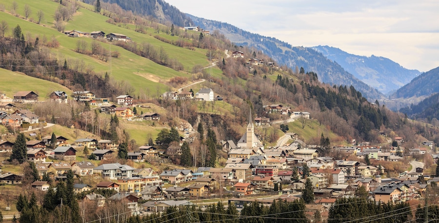 Taxenbach im Pinzgau.