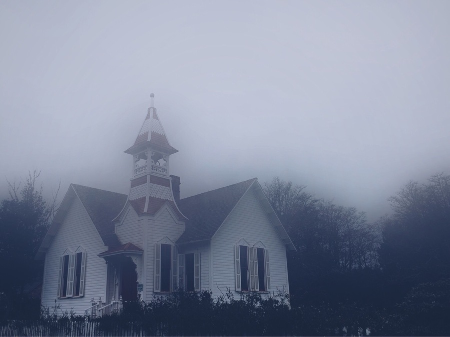 Historic, almost deserted town on Long Beach Peninsula