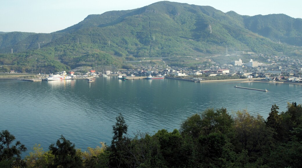 Ikeda Port of Shodo Island in Shodoshima, Kagawa prefecture, Japan