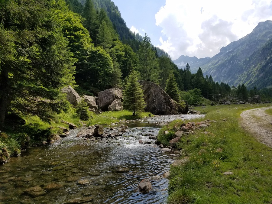 Followed a road to a small village in the mountains and the views were just stunning!! We were the only people out there so it was very peaceful! #adventure #italy