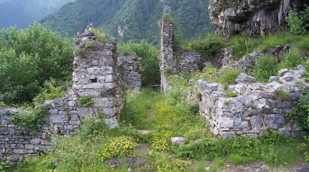 Inside. Castle of Lozio