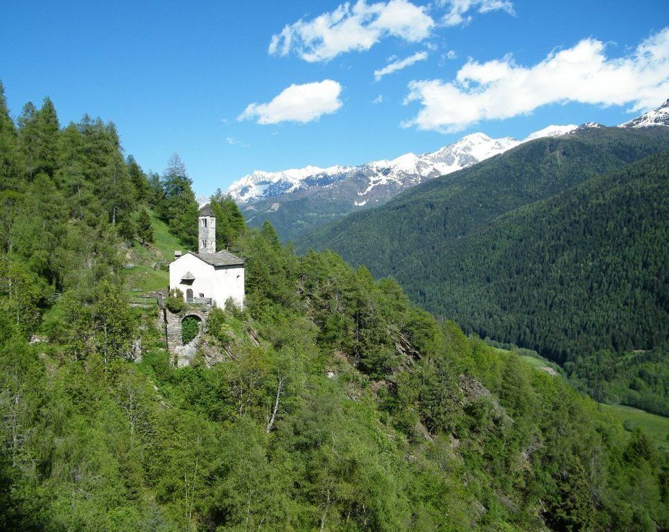 Church of St. Clemens. Vezza d'Oglio, Val Camonica