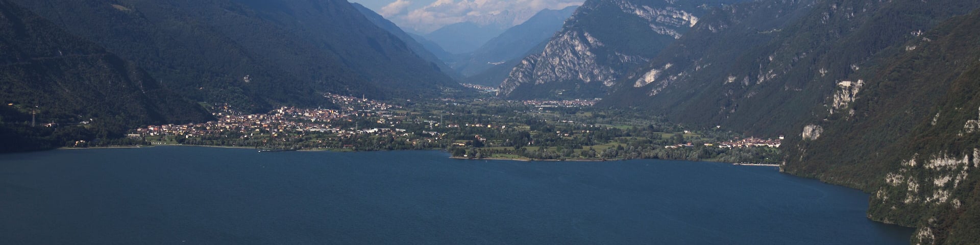 View on Ponte Caffaro from Rocca d'Anfo.