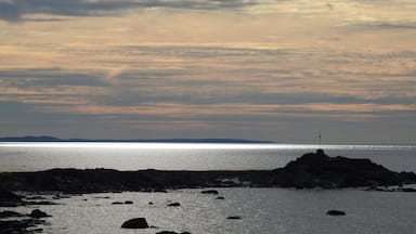 Panet Rock located in the Saint Lawrence River in front of L'Islet, Quebec