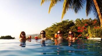Happy Hour at Vista de Olas in Santa Teresa, Costa Rica. Great views!