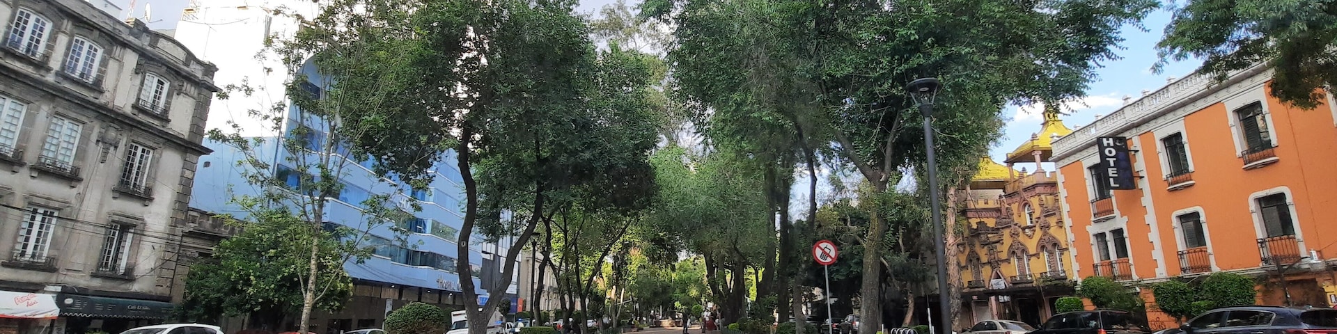 Avenida Álvaro Obregón de Colonia Roma de la Ciudad de México