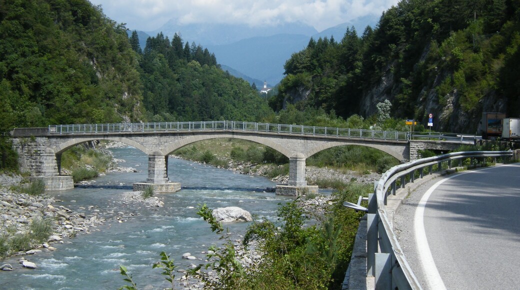 Ovaro, ponte di Muina 2009