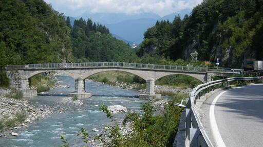 Ovaro, ponte di Muina 2009
