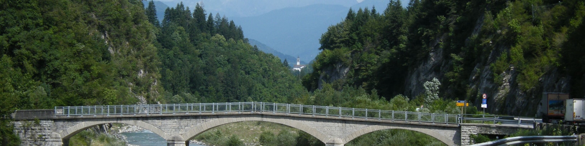 Ovaro, ponte di Muina 2009