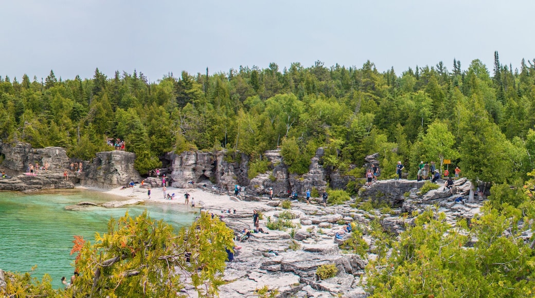 Coastline at Bruce Peninsula National Park Ontario Canada