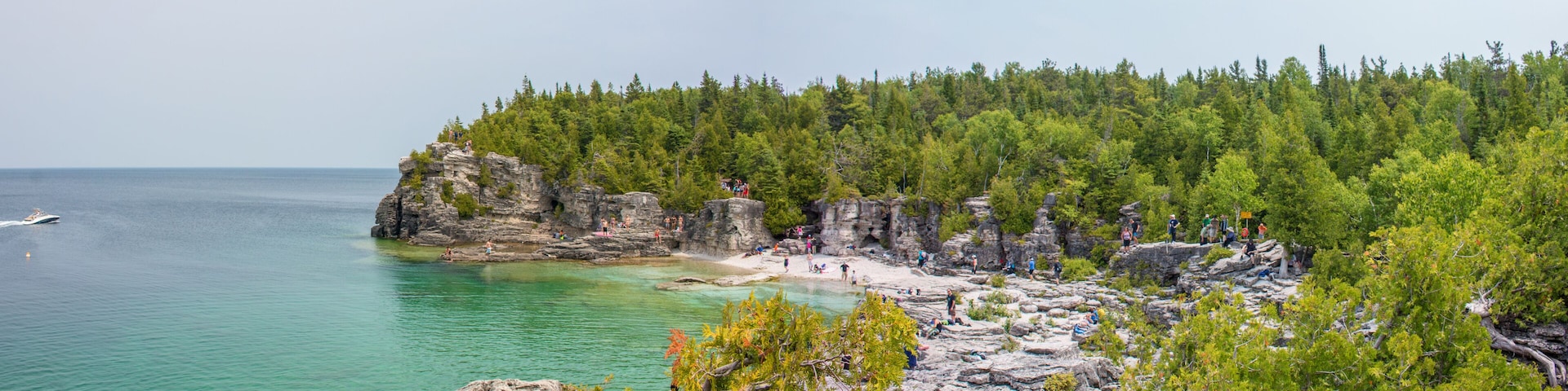 Coastline at Bruce Peninsula National Park Ontario Canada