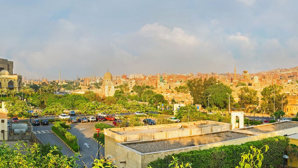 The old and new Cairo