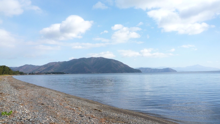琵琶湖_マキノ町中庄 Lake Biwa