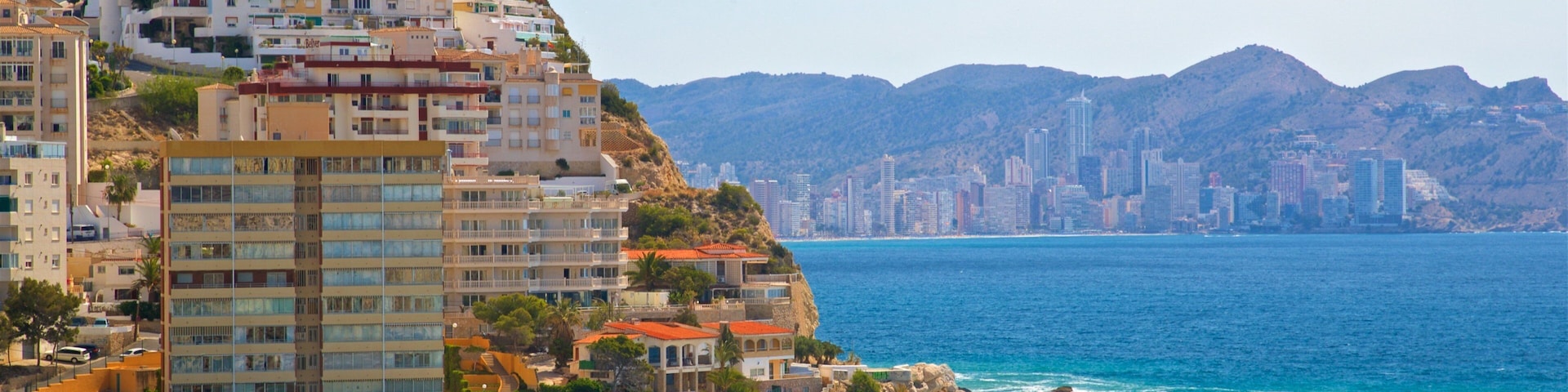 La Cala Beach featuring general coastal views and a coastal town