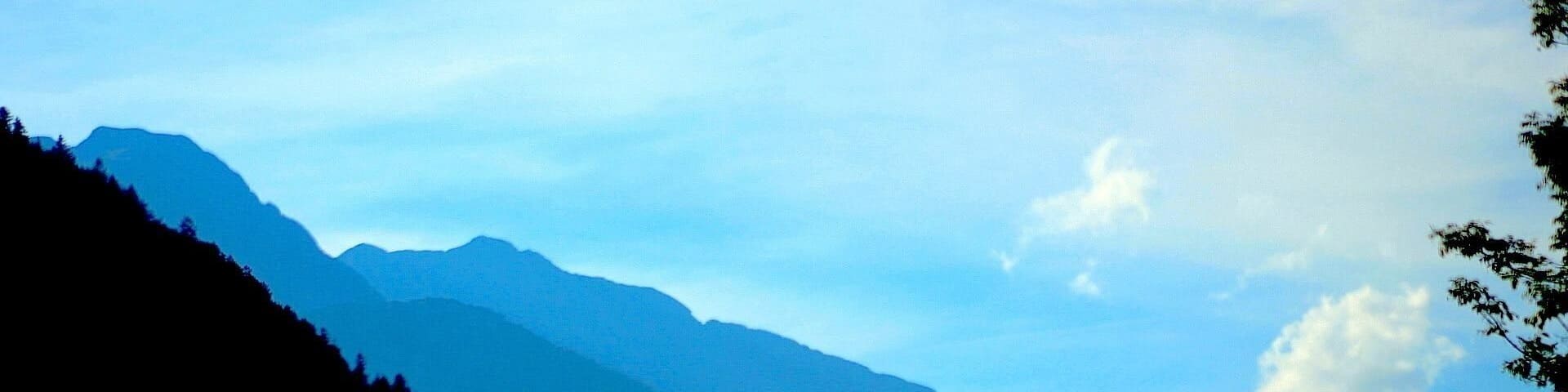 #BVSBlue
While driving in the Motorway to Germany from Salzburg. The Alps gave a series of profile shadows to different hues of blues.