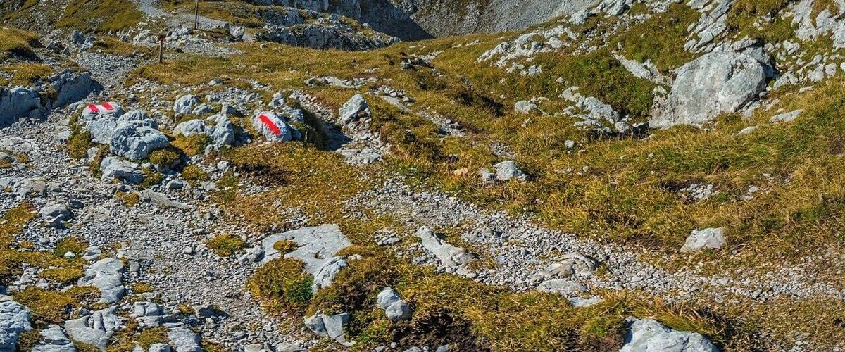 September 2016
Grosser Speikboden, Hochschwab, Styria, Austria
Grosser Speikboden is on the south side of the Hochwart summit in the main Hochschwab range. In the background you can see the Trenchtling group with Hochturm summit (alt. 2.081 meters). It is one hour walk from the Schiestlhaus hut in the centre of Hochschwab.