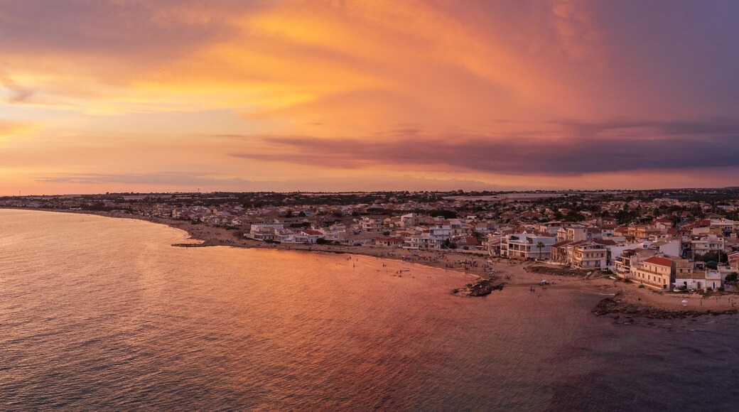 Tramonto sulla costa ragusana, Sicilia
