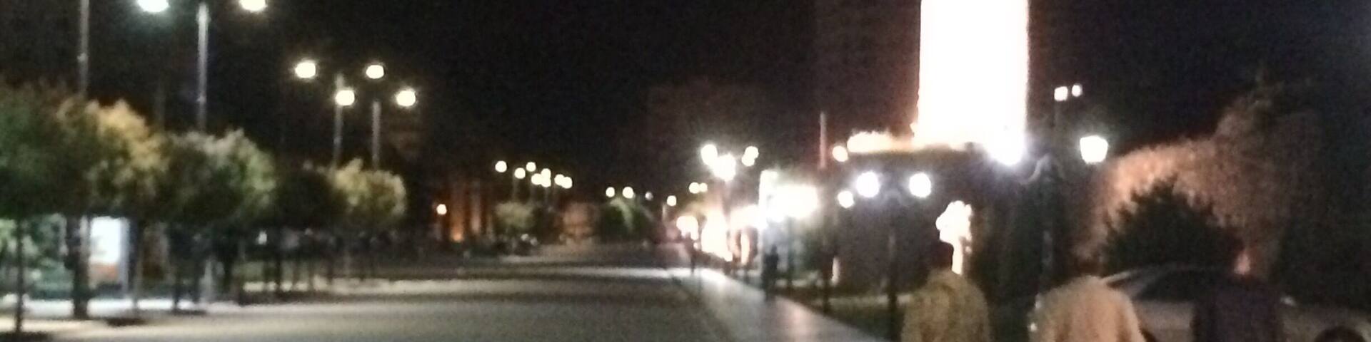 The silent of the night