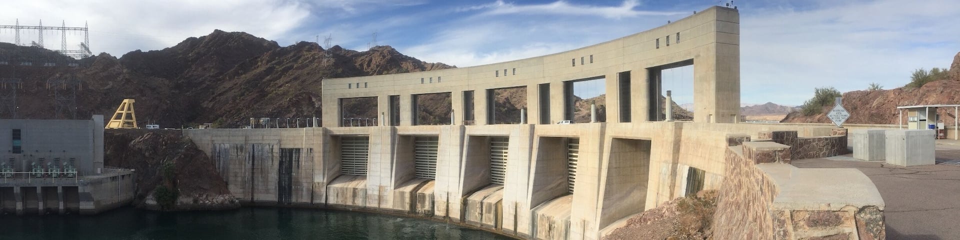 This is the deepest dam in the world. Great views of dam from road. Easy side trip on way to or from Lake Havasu City