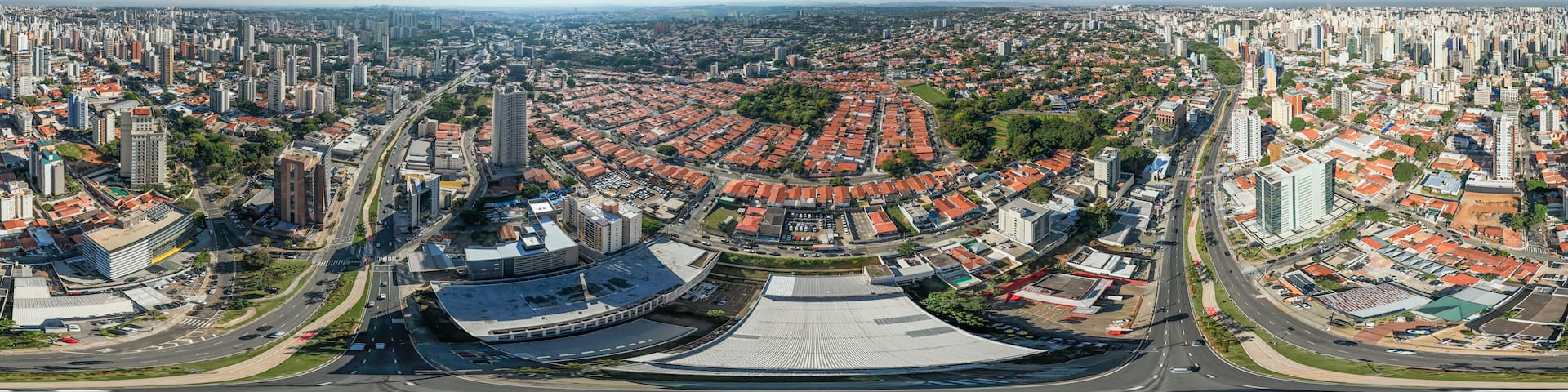 Vista do Cambuí, cidade de Campinas