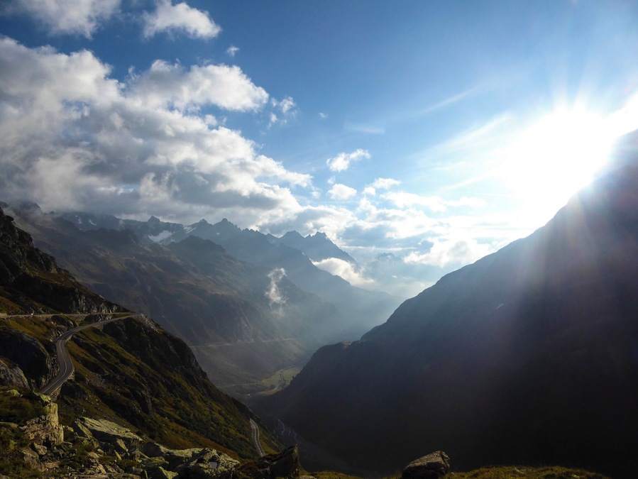 Susten Pass is a mountain pass in the Swiss Alps. The pass road, built from 1938–1945, connects Innertkirchen in the canton of Bern with Wassen in the canton of Uri. A 300 metres long tunnel crosses the pass at 2,224 metres