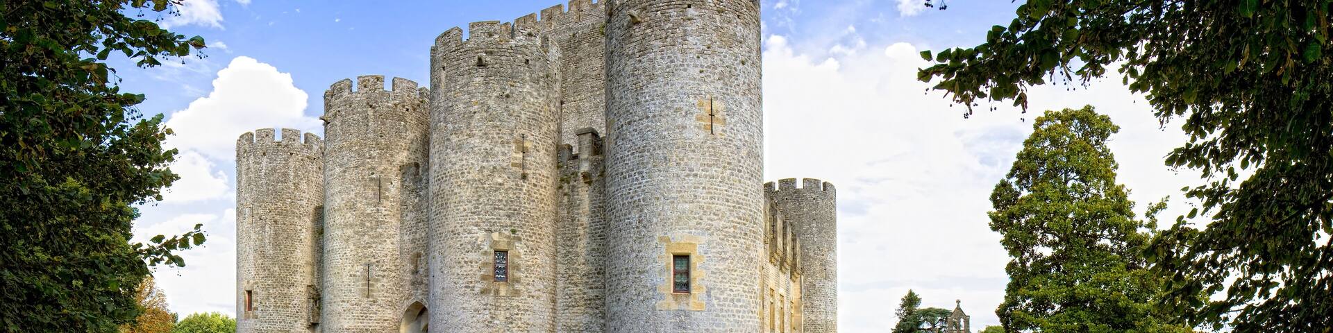 Chateau de Roquetaillade, Mazeres, Gironde, Aquitaine, France