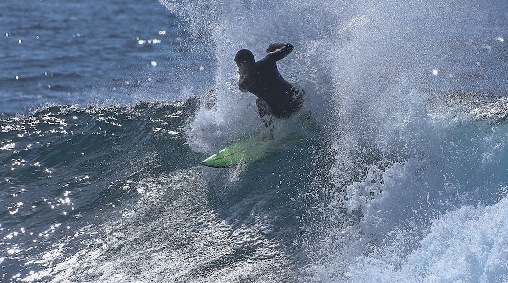 Surfing in Lanzarote