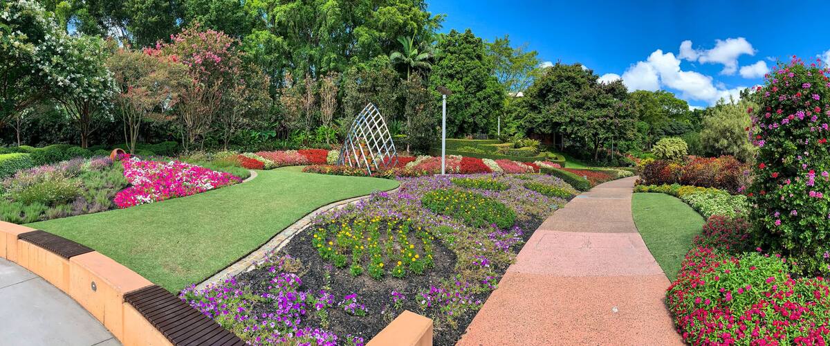 Roma Street Parkland, Queensland, Brisbane, Australia