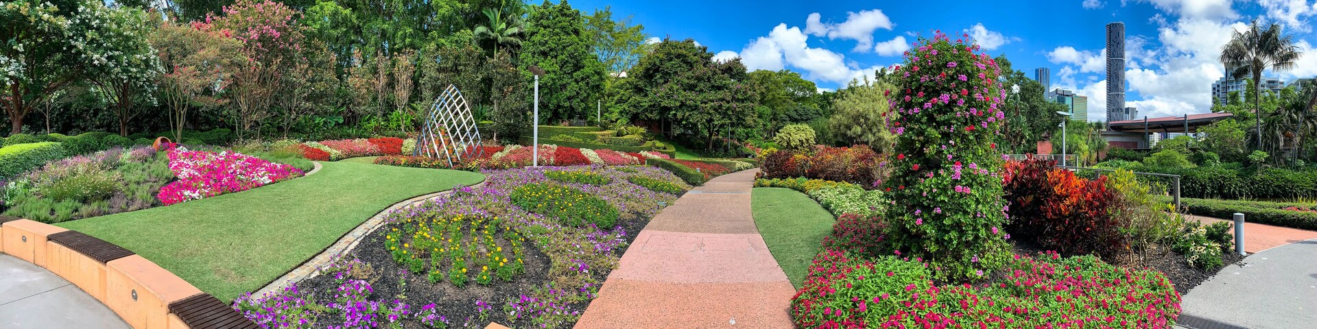 Roma Street Parkland, Queensland, Brisbane, Australia