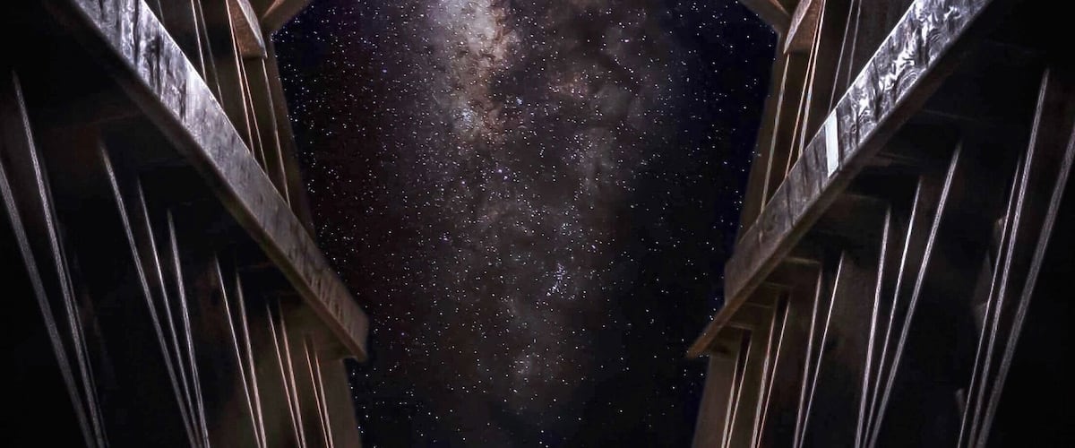 This bridge leads you to the way of stars