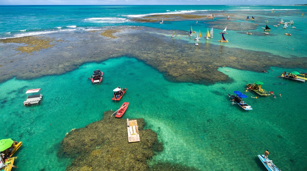 Aerial View of Porto de Galinhas, Pernambuco, Brazil