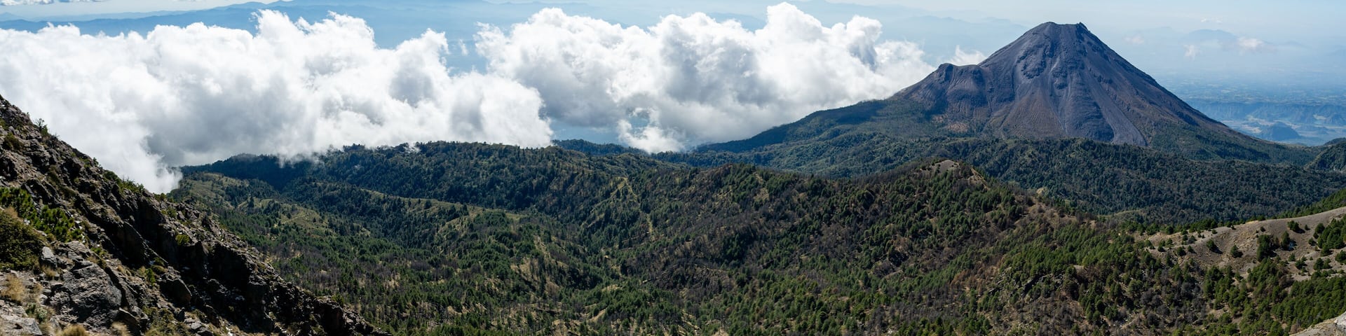 Volcán de fuego de Colima