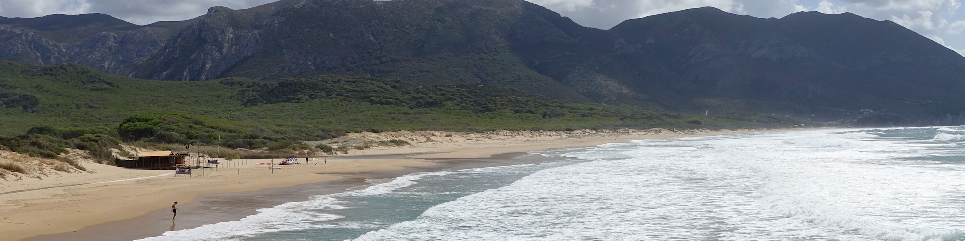 Strand Portixeddu (Spiaggia Portixeddu), Gemeinde Fluminimaggiore, Sardinien, Italien