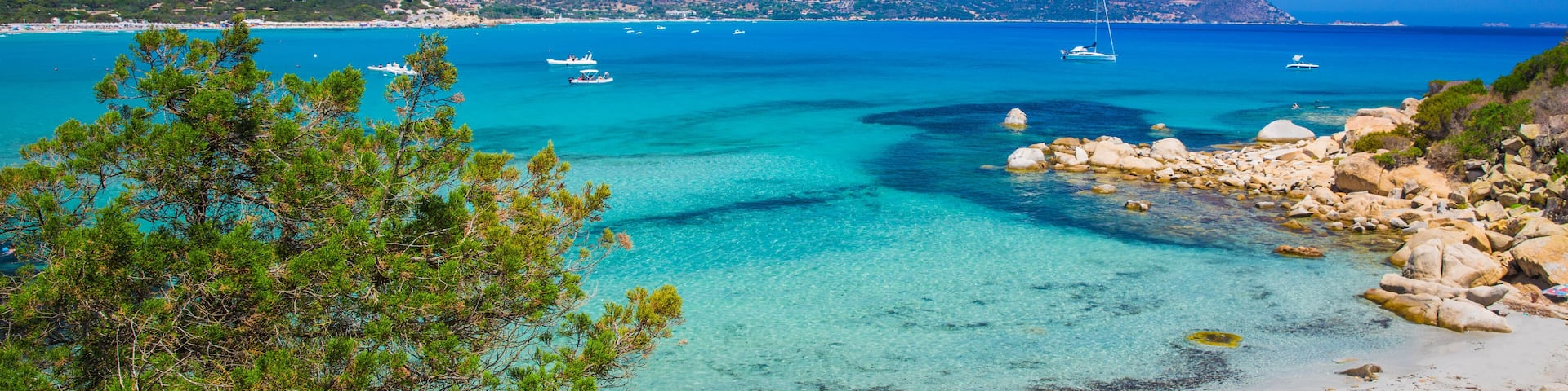 Porto Giunco beach, Villasimius, Sardinia, Italy.